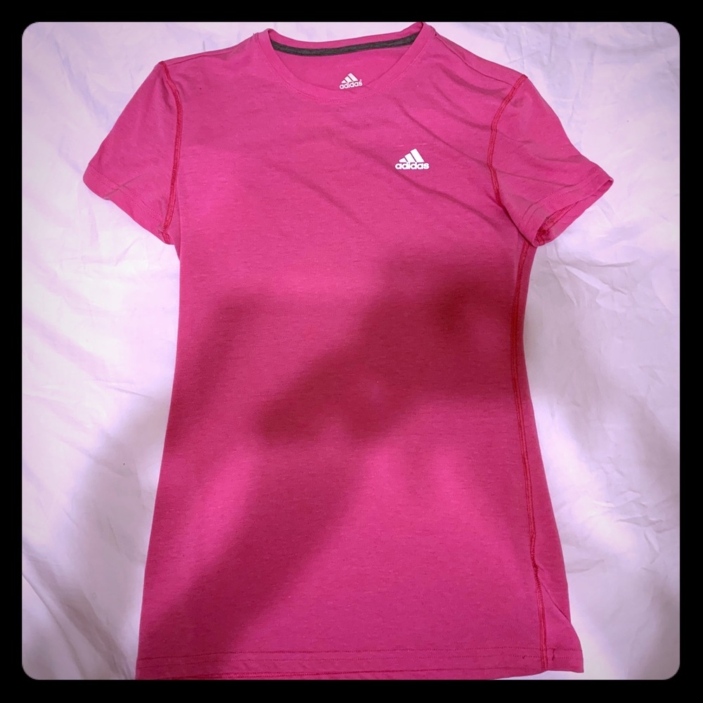 Pink Adidas Top